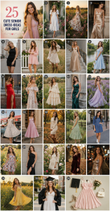 25 Cute Senior Dress Ideas for Girls Stylish Senior Picture Outfits