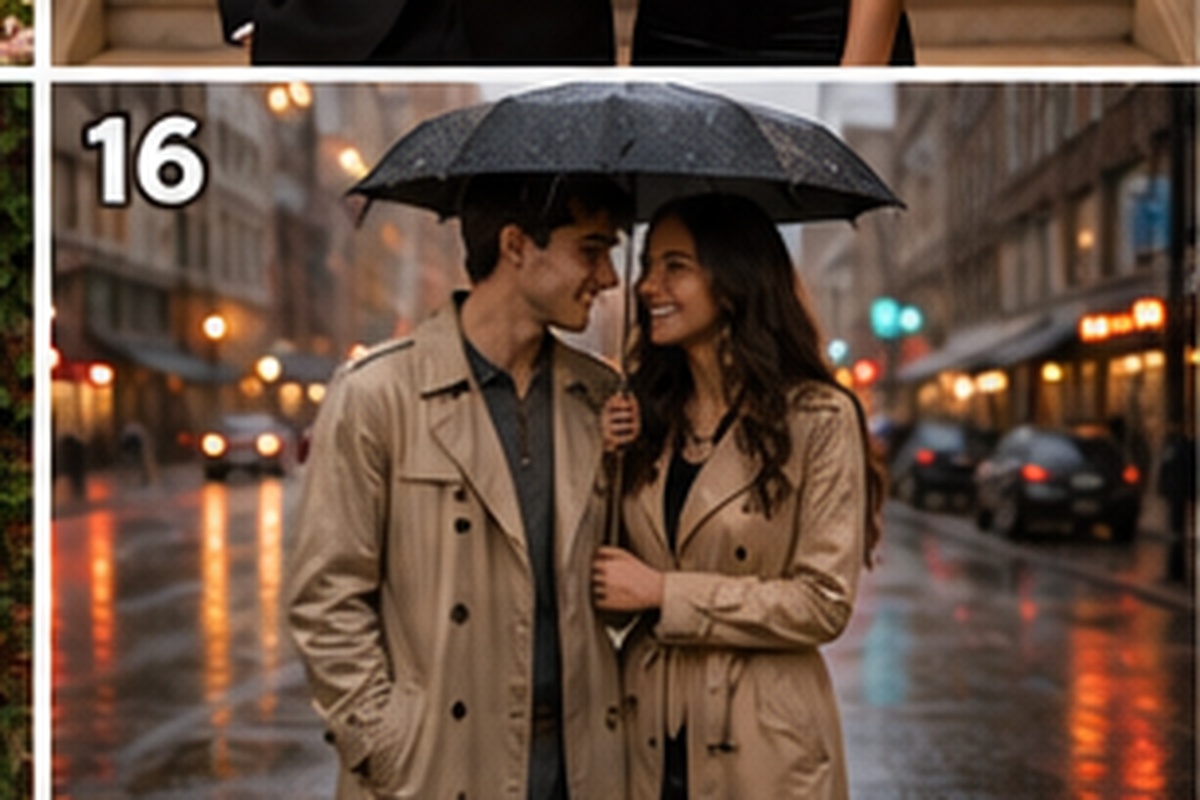 Senior picture idea 16 - rainy day umbrella