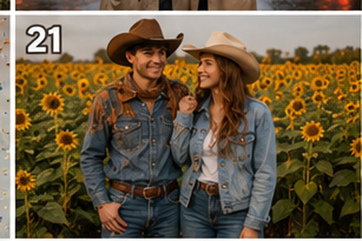 Senior picture idea 21 - cowboy boots in the sunflowers
