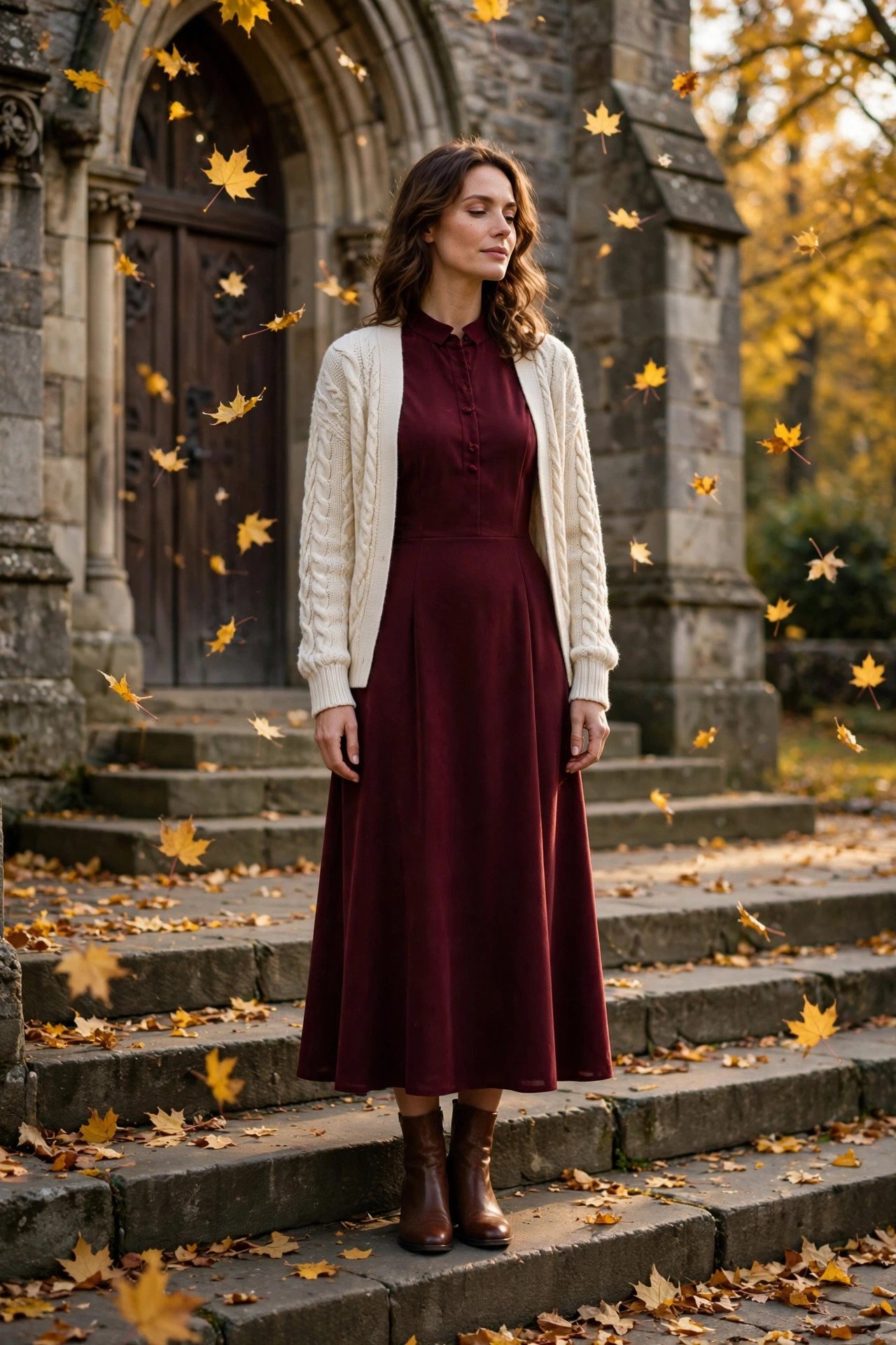 12 Modest Fall Church Outfits for Women