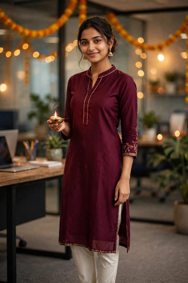 10 Diwali Office Outfits for Women